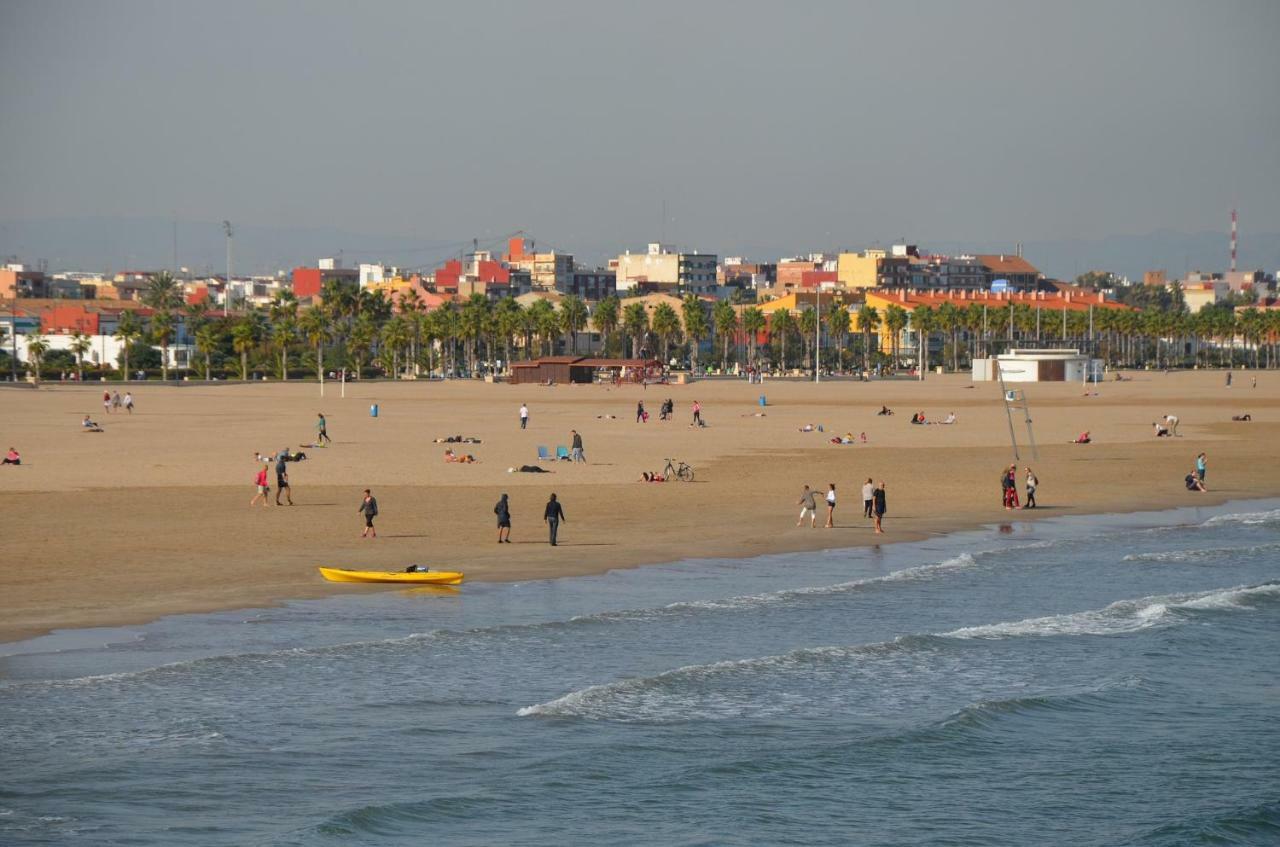 Malvarrosa Beach Apartment فالنسيا المظهر الخارجي الصورة